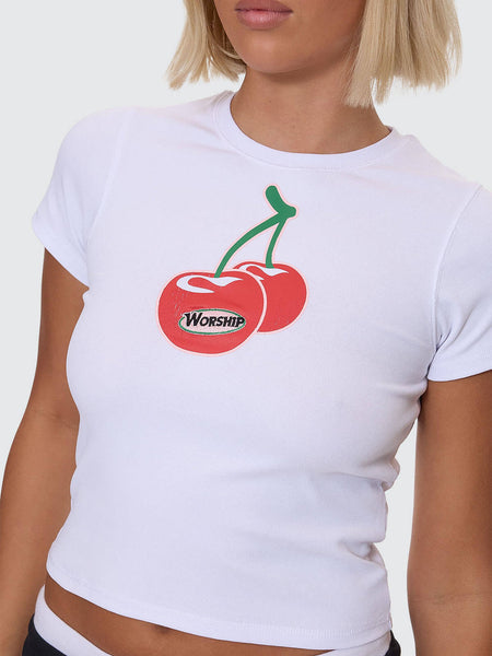 Glazed & Confused Slim Fit Tee - White