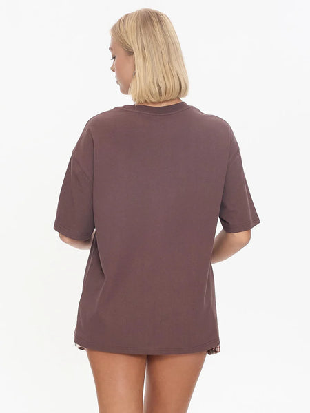 Cherub Relaxed Tee - Dark Choc