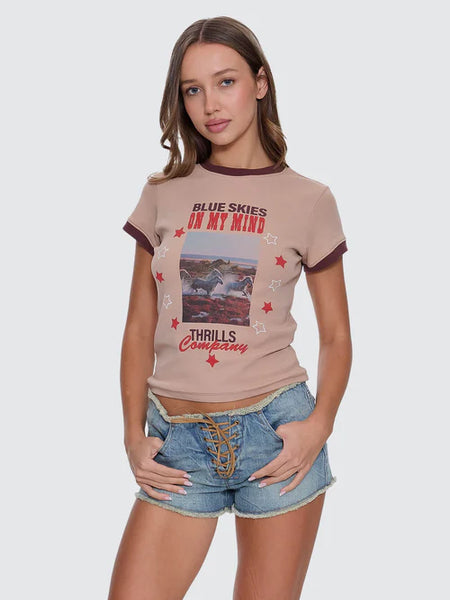 On My Mind Club Tee - Stone