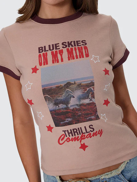 On My Mind Club Tee - Stone