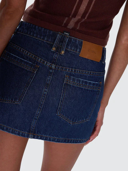 Sophie Skirt - Rinsed Ink