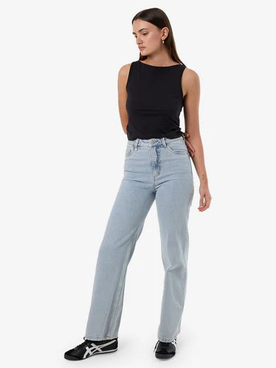 Cherry Stretch Jean - Shadow Blue