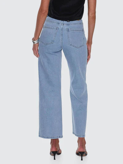 Holly Stretch Wide Jean -  Ageless Blue