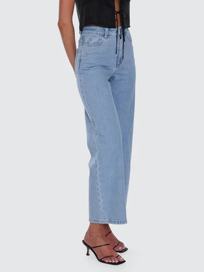 Holly Stretch Wide Jean -  Ageless Blue