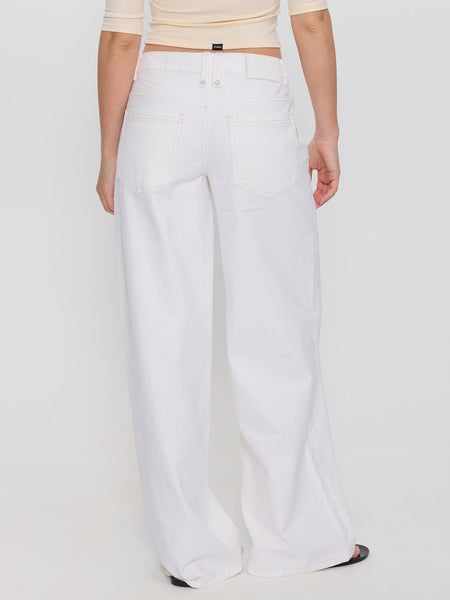 Thrills Hunter Low Rise Wide Jean - Bright White