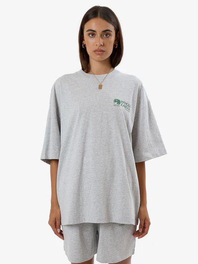 Special Offer Oversized Tee - Snow Marle