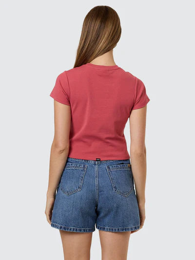 Minimal Thrills Mini Tee - Redwood