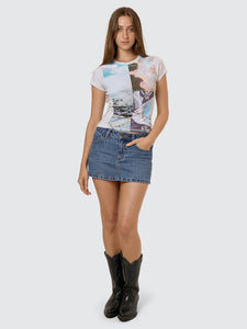 Natural Progression Club Tee - Cloud