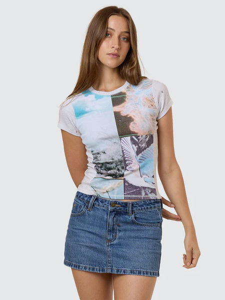 Natural Progression Club Tee - Cloud