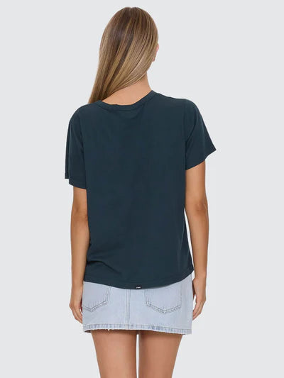 Haven For The Reckless Relaxed Tee - Jasper Green