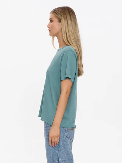 Minimal Thrills Relaxed Tee - Green Coast