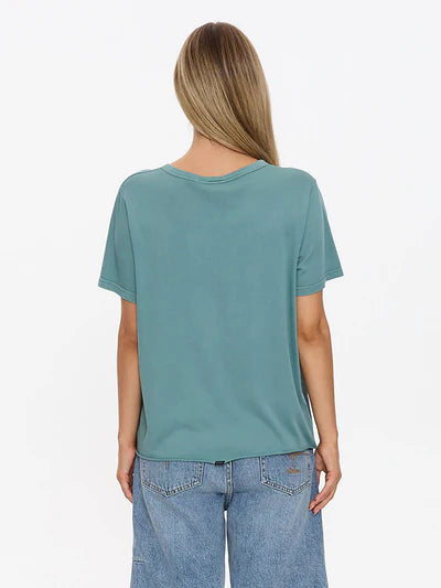 Minimal Thrills Relaxed Tee - Green Coast