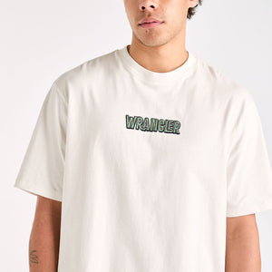 Clam Slacker Tee - Vintage White