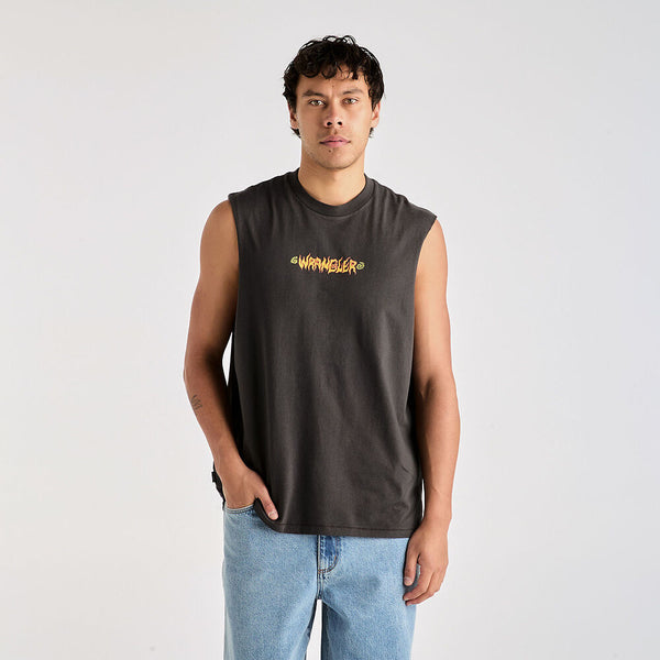 Fossil Muscle Tee - Dark Slate