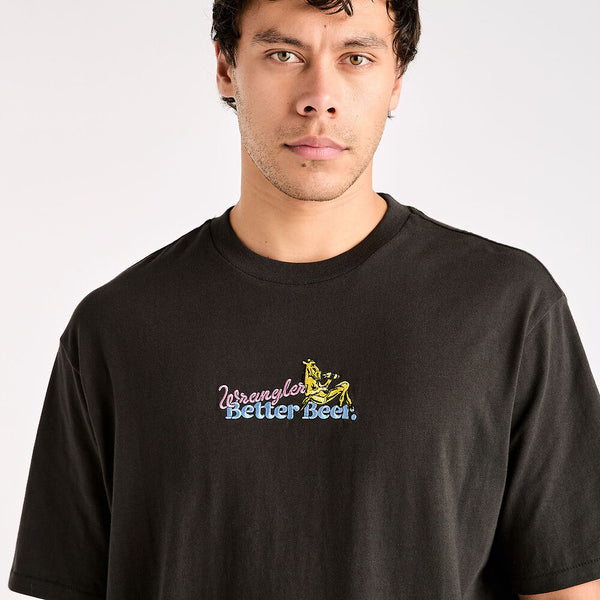 BB Thirsty Slacker Tee - Worn Black