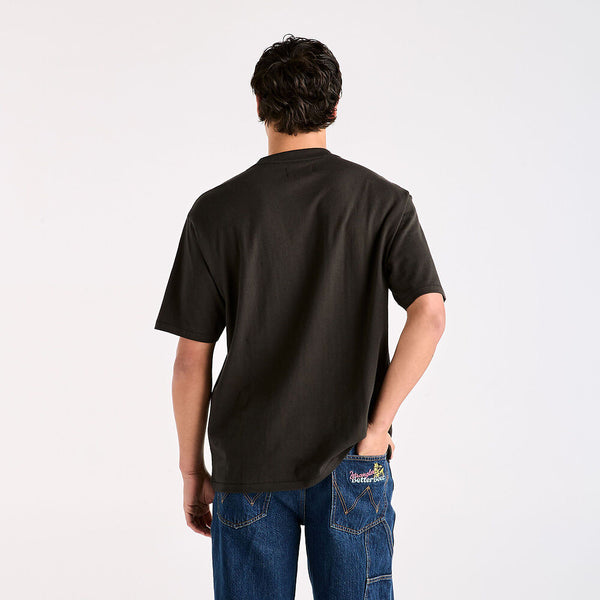 BB Thirsty Slacker Tee - Worn Black