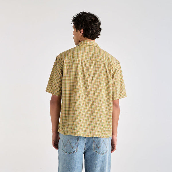 Boxcar Shirt - Tan Check