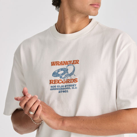 Scratch Boxcar Tee - White
