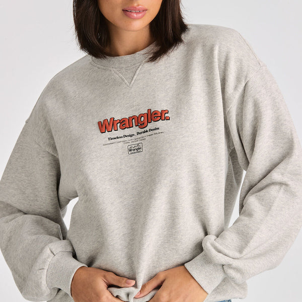 Discover Slouch Sweat - Grey Marle