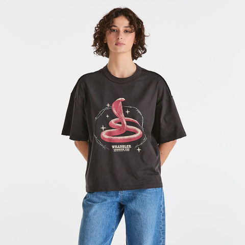 Venom Boxed Tee - Worn Black