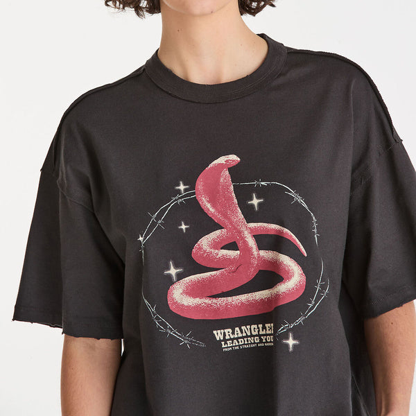 Venom Boxed Tee - Worn Black