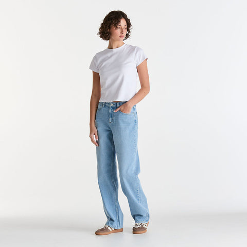 Mid Rise Bella Baggy - Carolina Fade
