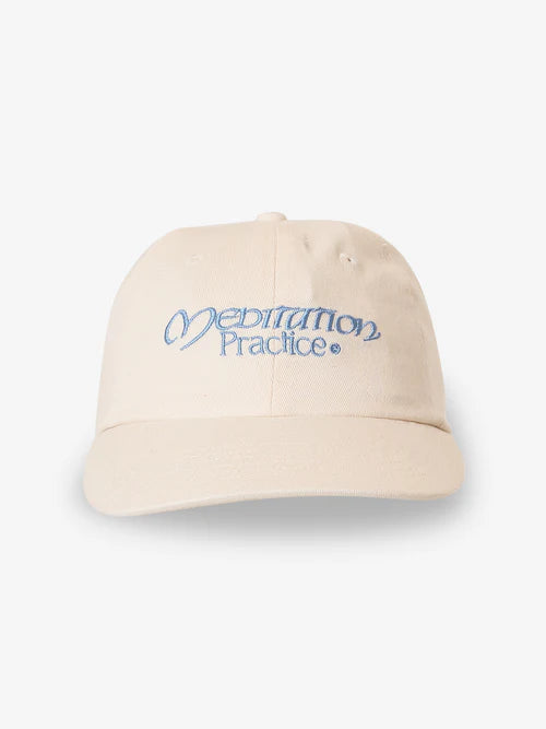 Meditation Practice 6 Panel Cap - Heritage White