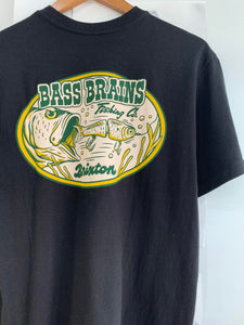 Bass Brains Swim SS Tee - Black