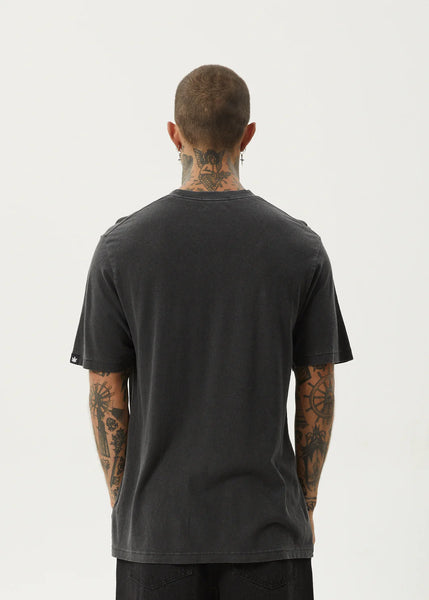 Classic Hemp Retro Fit Tee - Stone Black