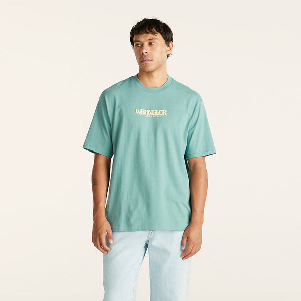 Dragon Fly Slacker Tee - Overcast Blue