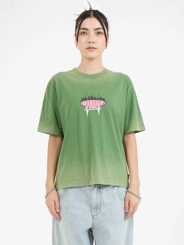 Eternal Reg Fit Tee - Artichoke Green