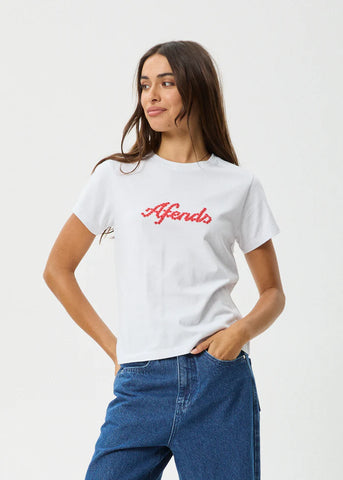 Garden Buds Recycled Tee - White