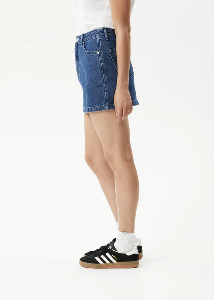 Georgia Denim Skirt - Auth. Blue