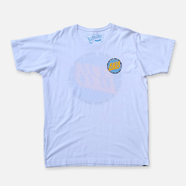 Kuta Retro Circle Tee - White