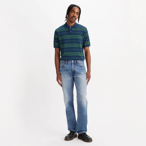 555 Relaxed Straight Jeans - Indigo Champion