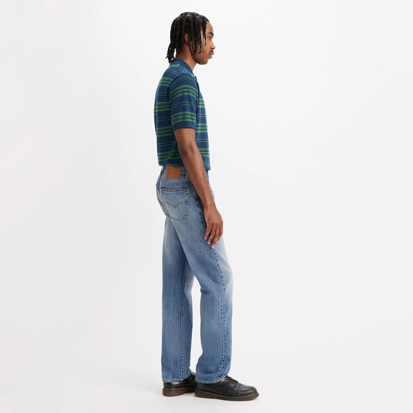 555 Relaxed Straight Jeans - Indigo Champion