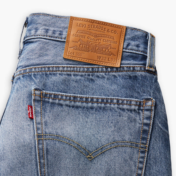 555 Relaxed Straight Jeans - Indigo Champion