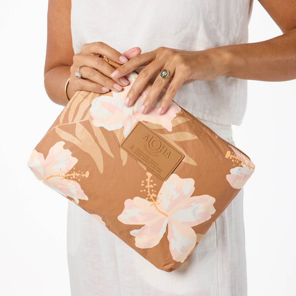 Adrift Mid Pouch - Toffee by ALOHA