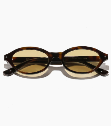 Nolan - Mustard Tortoiseshell/Caper