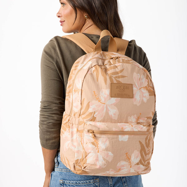 Adrift Keep It Light Backpack - Camel by ALOHA