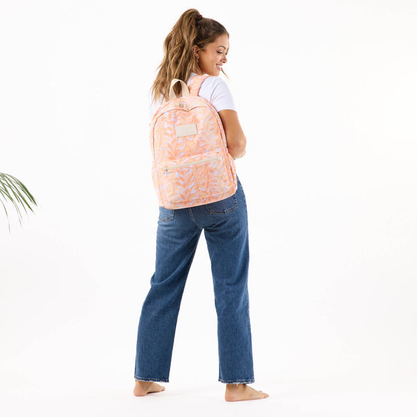 Lei Stand Keep It Light Backpack - Peachy by ALOHA