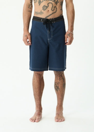 The Wreck Fixed Waist Boardshort 20" - Navy