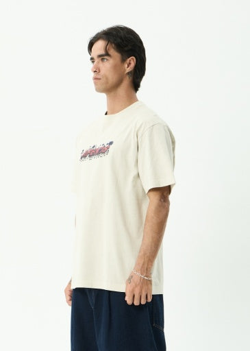 Meadow Retro Tee - Moonbeam