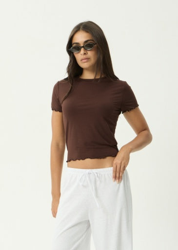 Indah Slinky Tee - Coffee