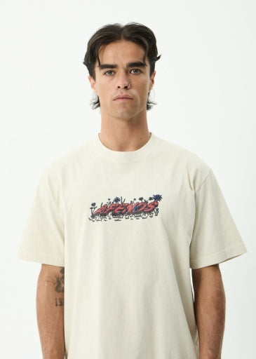 Meadow Retro Tee - Moonbeam