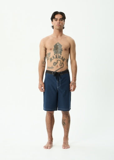 The Wreck Fixed Waist Boardshort 20" - Navy