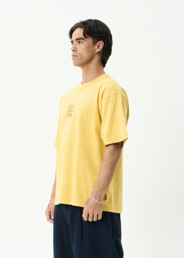 Repetition Boxy Tee - Vintage Mango