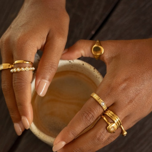 Everyday Band Ring - Gold