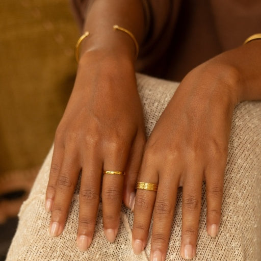 Everyday Band Ring - Gold