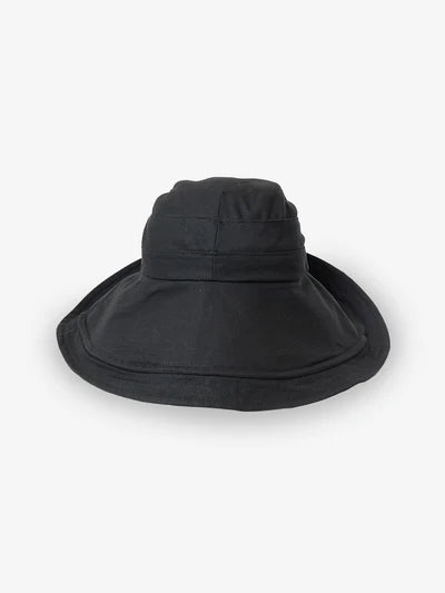 Sonny Drawstring Bucket Hat - Black